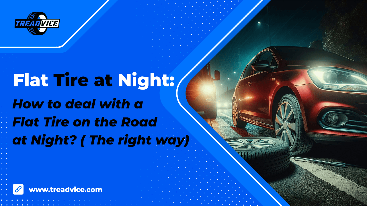Guide on Dealing with a Flat Tire on the Road at Night