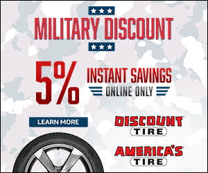 Discount Tire Military Discount Image
